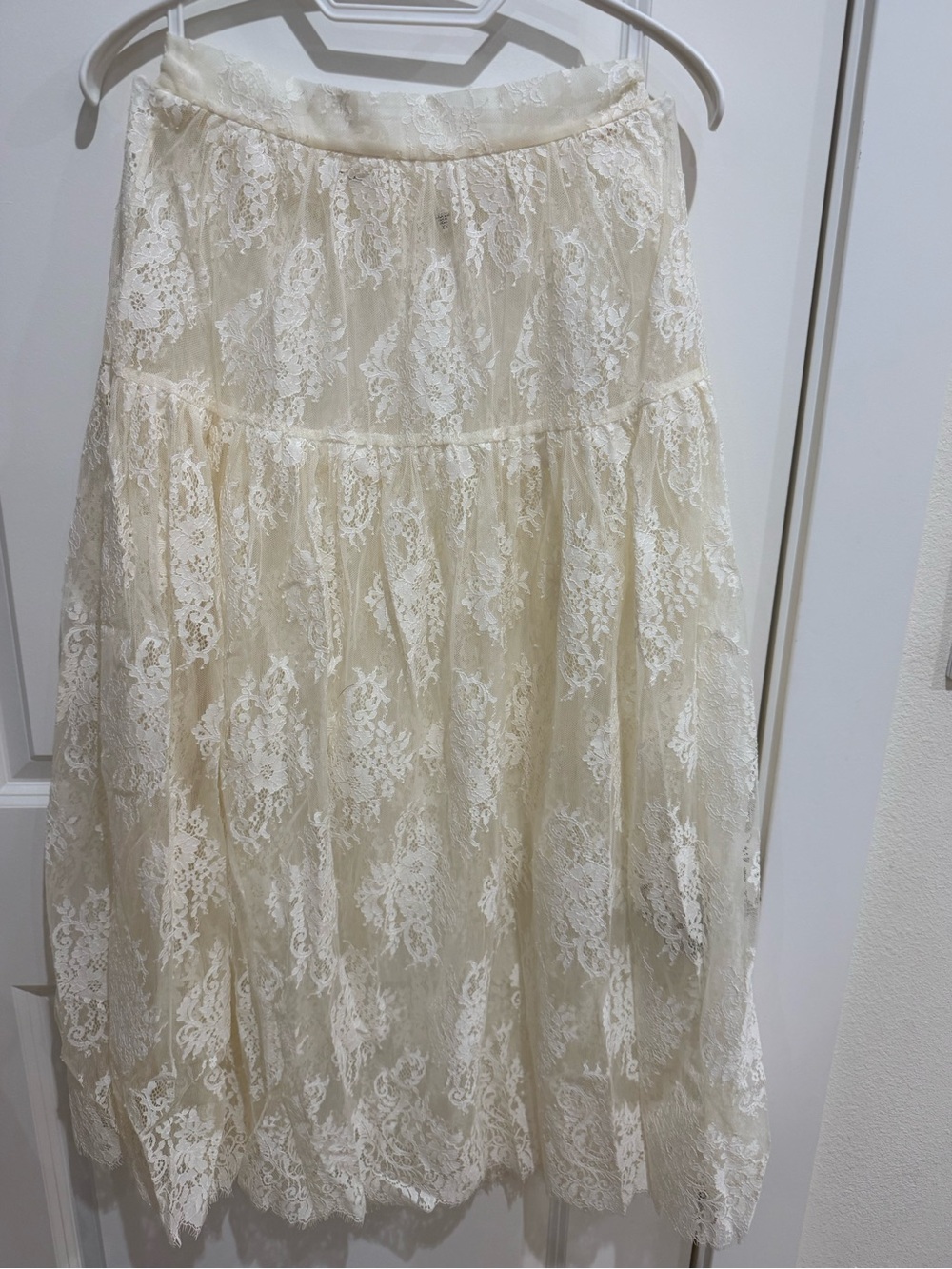 Doen Sebastiane Skirt in Sea Salt Lace nWOT - Picture 4 of 7